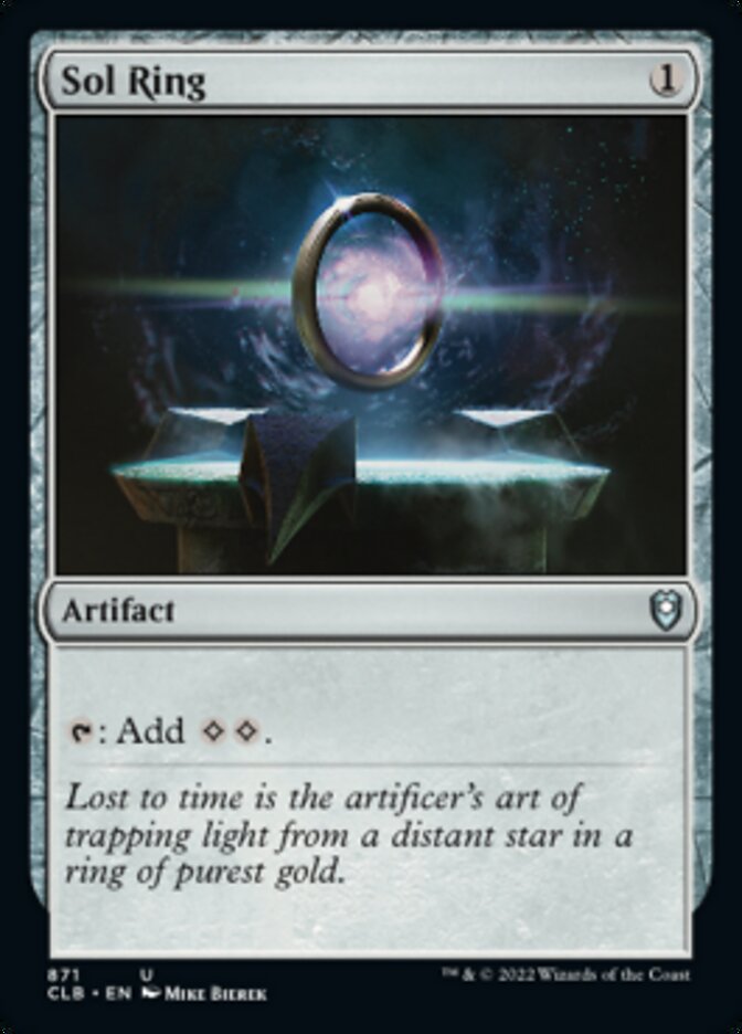 Sol Ring [Commander Legends: Battle for Baldur's Gate] | Game Master's Emporium (The New GME)