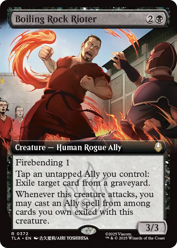 Boiling Rock Rioter (Extended Art) [Avatar: The Last Airbender] | Game Master's Emporium (The New GME)