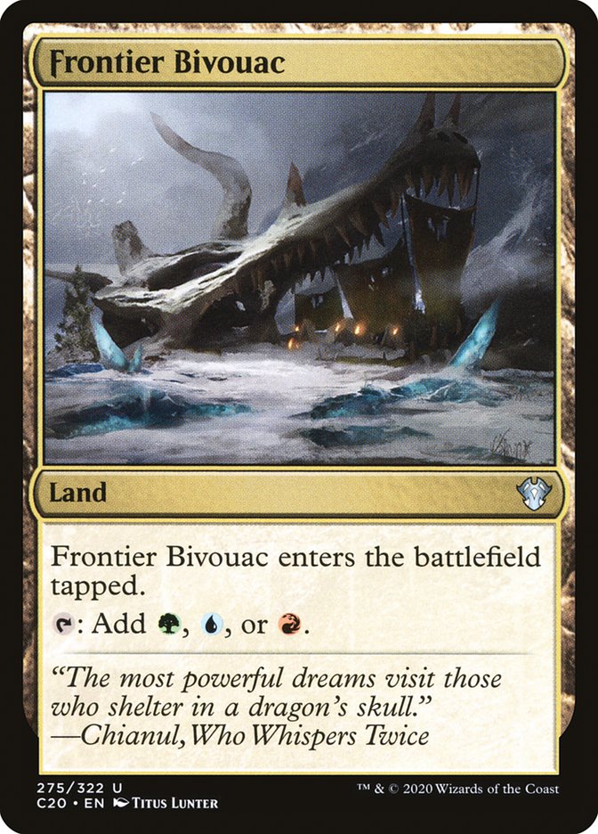 Frontier Bivouac [Commander 2020] | Game Master's Emporium (The New GME)