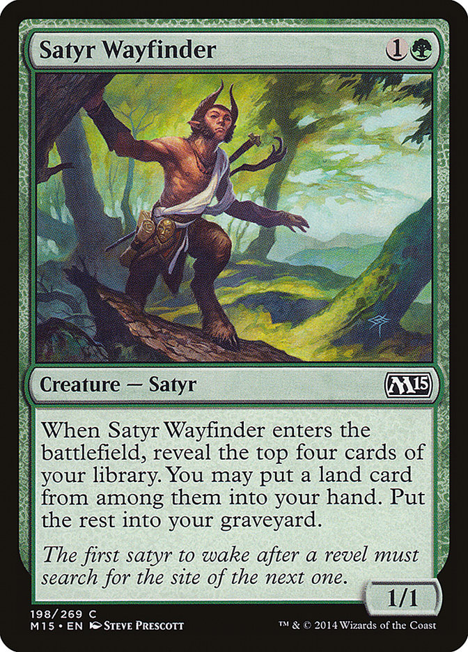 Satyr Wayfinder [Magic 2015] | Game Master's Emporium (The New GME)