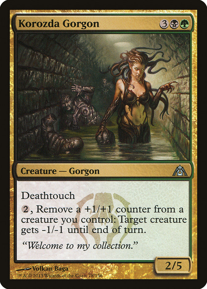 Korozda Gorgon [Dragon's Maze] | Game Master's Emporium (The New GME)