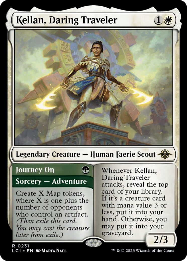 Kellan, Daring Traveler [The Lost Caverns of Ixalan] | Game Master's Emporium (The New GME)