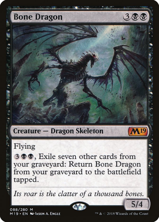 Bone Dragon [Core Set 2019] | Game Master's Emporium (The New GME)