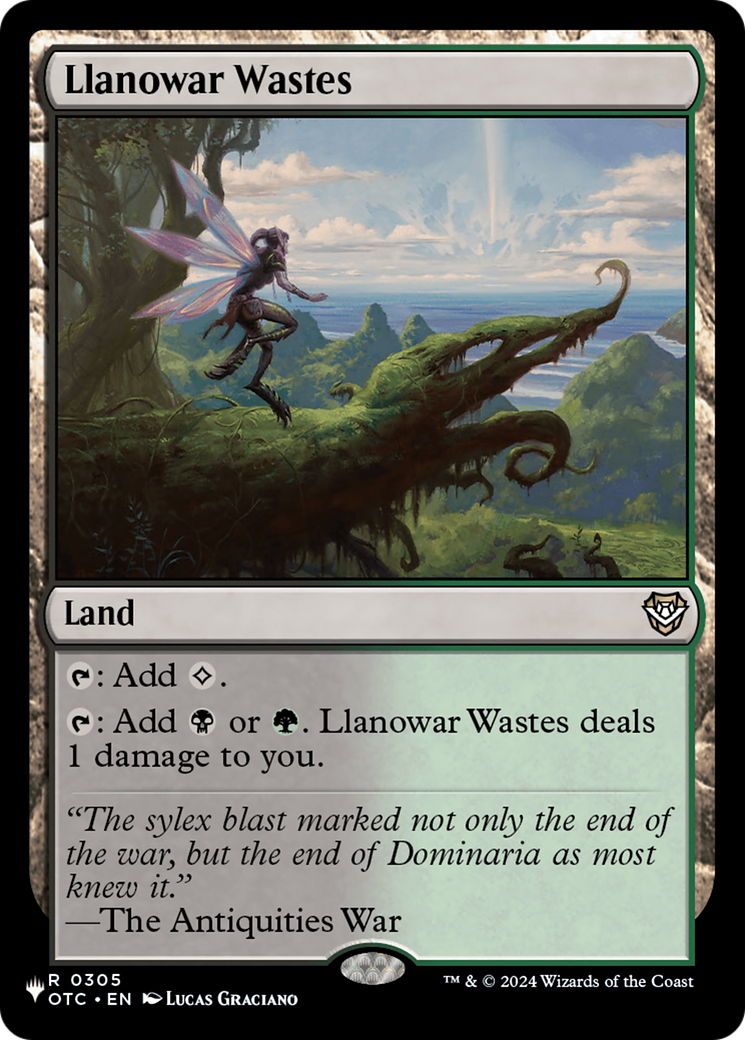 Llanowar Wastes (OTC) [The List] | Game Master's Emporium (The New GME)