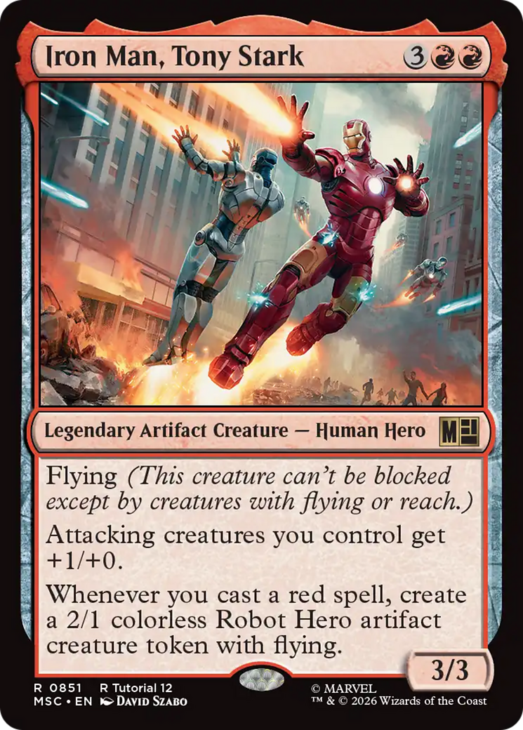 Iron Man, Tony Stark (0851) [Marvel Super Heroes Commander] | Game Master's Emporium (The New GME)