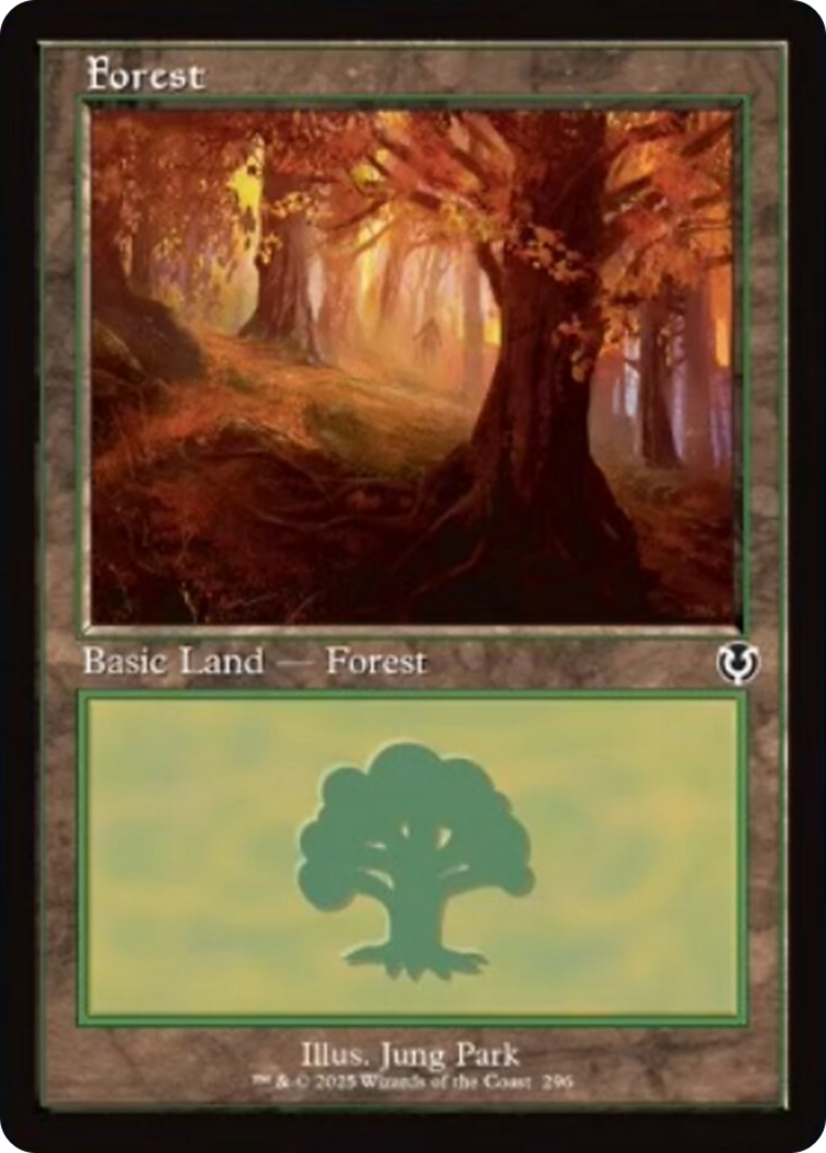 Forest (296) (Retro Frame) [Innistrad Remastered] | Game Master's Emporium (The New GME)