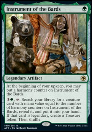 Instrument of the Bards (Promo Pack) [Dungeons & Dragons: Adventures in the Forgotten Realms Promos] | Game Master's Emporium (The New GME)