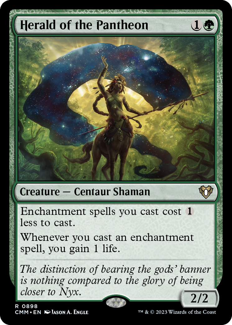 Herald of the Pantheon [Commander Masters] | Game Master's Emporium (The New GME)
