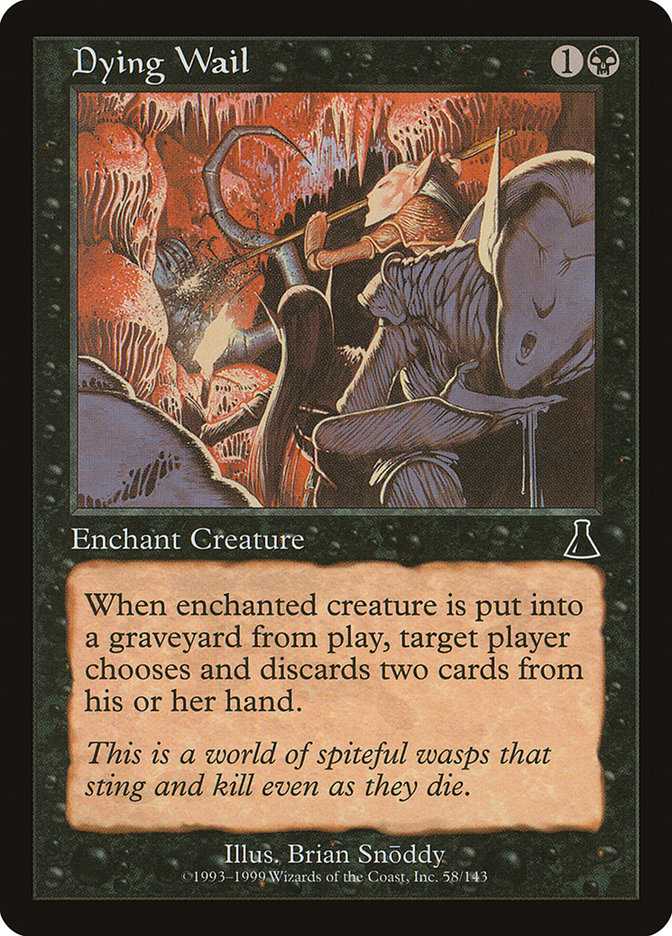 Dying Wail [Urza's Destiny] | Game Master's Emporium (The New GME)