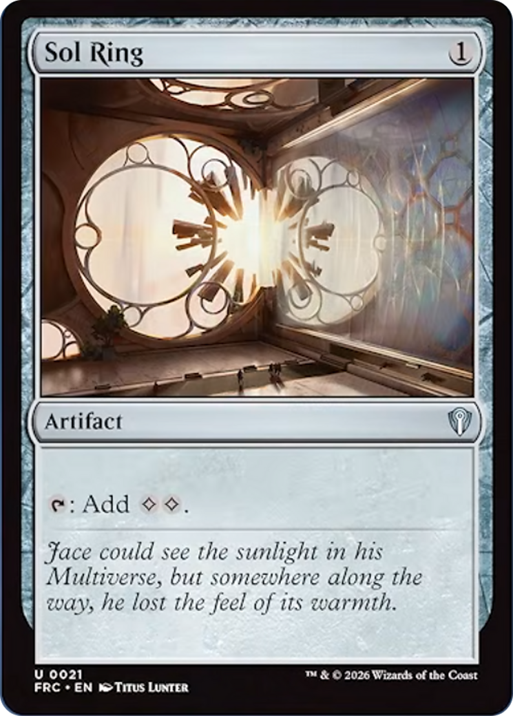Sol Ring [Reality Fracture Commander] | Game Master's Emporium (The New GME)