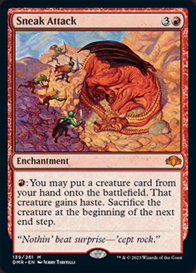 Sneak Attack [Dominaria Remastered] | Game Master's Emporium (The New GME)