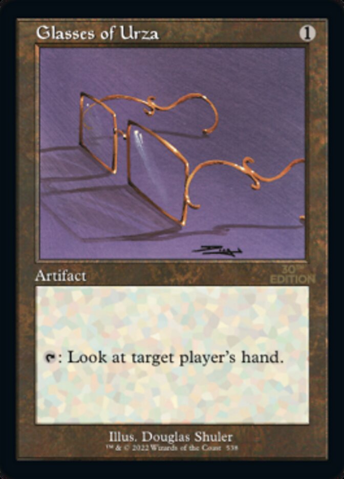 Glasses of Urza (Retro) [30th Anniversary Edition] | Game Master's Emporium (The New GME)