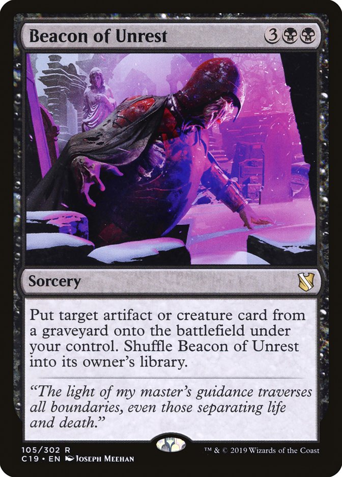 Beacon of Unrest [Commander 2019] | Game Master's Emporium (The New GME)