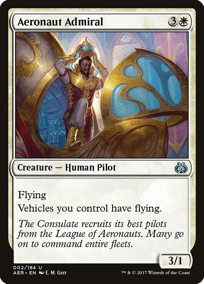 Aeronaut Admiral [Aether Revolt] | Game Master's Emporium (The New GME)