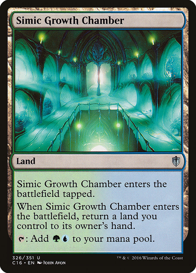 Simic Growth Chamber [Commander 2016] | Game Master's Emporium (The New GME)
