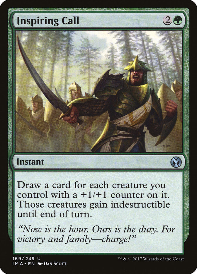 Inspiring Call [Iconic Masters] | Game Master's Emporium (The New GME)