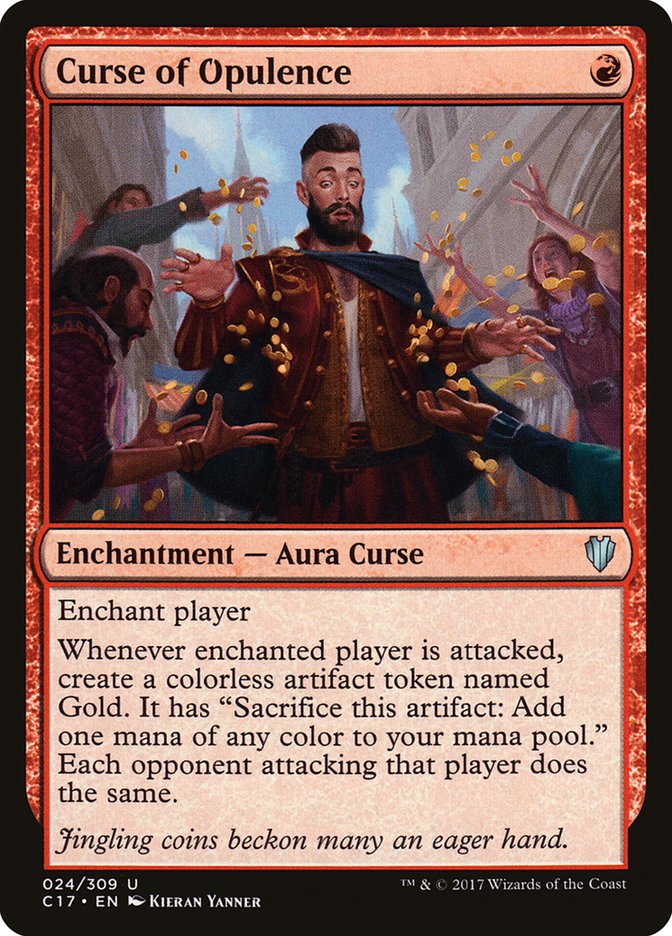 Curse of Opulence [Commander 2017] | Game Master's Emporium (The New GME)