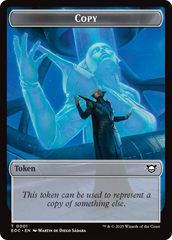 Copy // Clue Double-Sided Token [Edge of Eternities Commander Tokens] | Game Master's Emporium (The New GME)