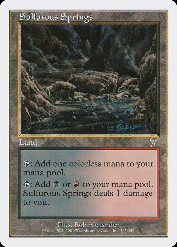 Sulfurous Springs [Seventh Edition] | Game Master's Emporium (The New GME)