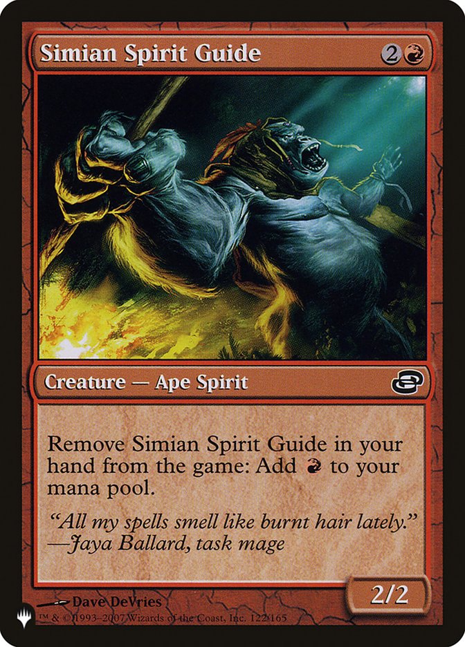 Simian Spirit Guide [The List] | Game Master's Emporium (The New GME)