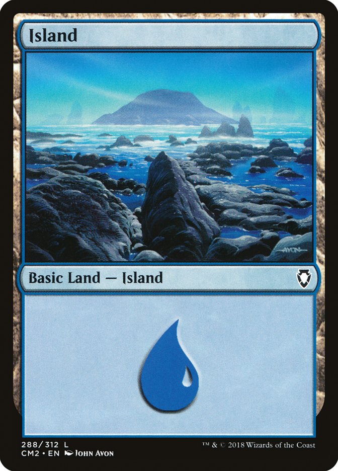 Island (288) [Commander Anthology Volume II] | Game Master's Emporium (The New GME)