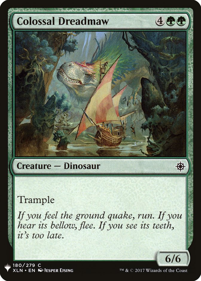 Colossal Dreadmaw [Mystery Booster] | Game Master's Emporium (The New GME)