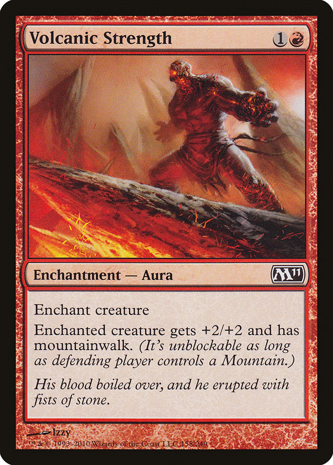 Volcanic Strength [Magic 2011] | Game Master's Emporium (The New GME)