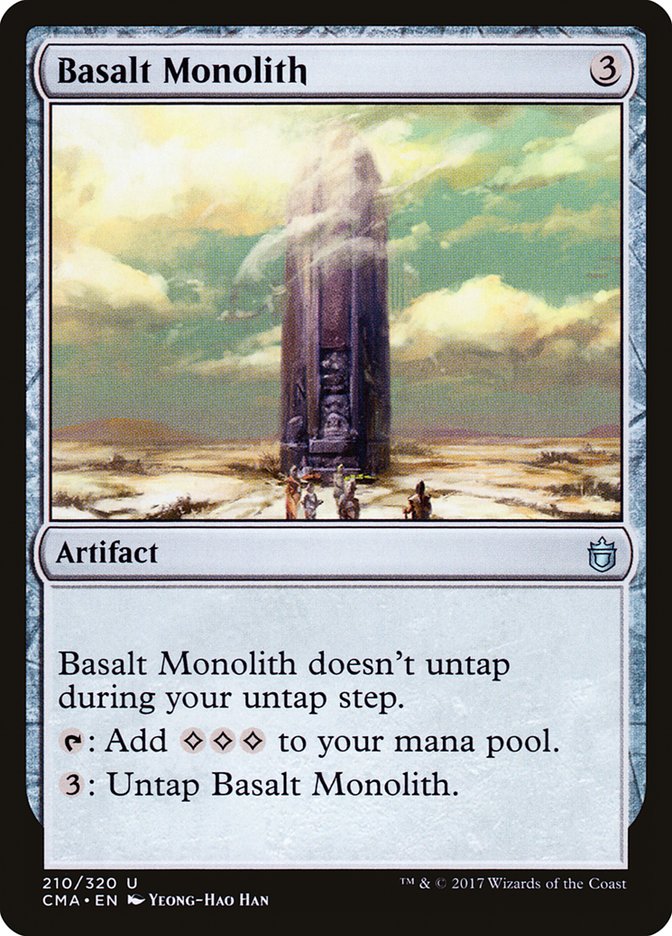 Basalt Monolith [Commander Anthology] | Game Master's Emporium (The New GME)