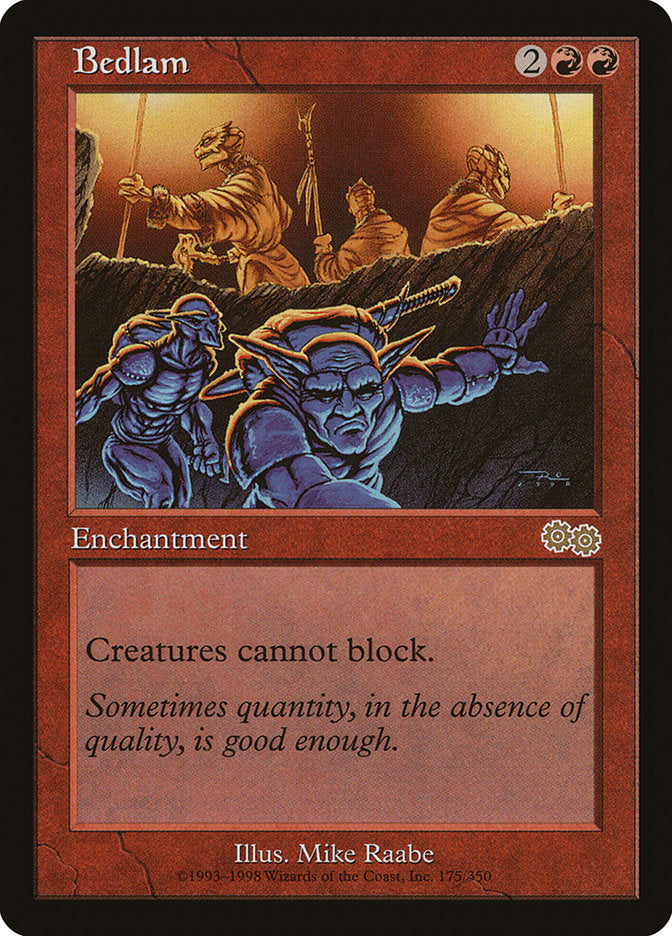 Bedlam [Urza's Saga] | Game Master's Emporium (The New GME)
