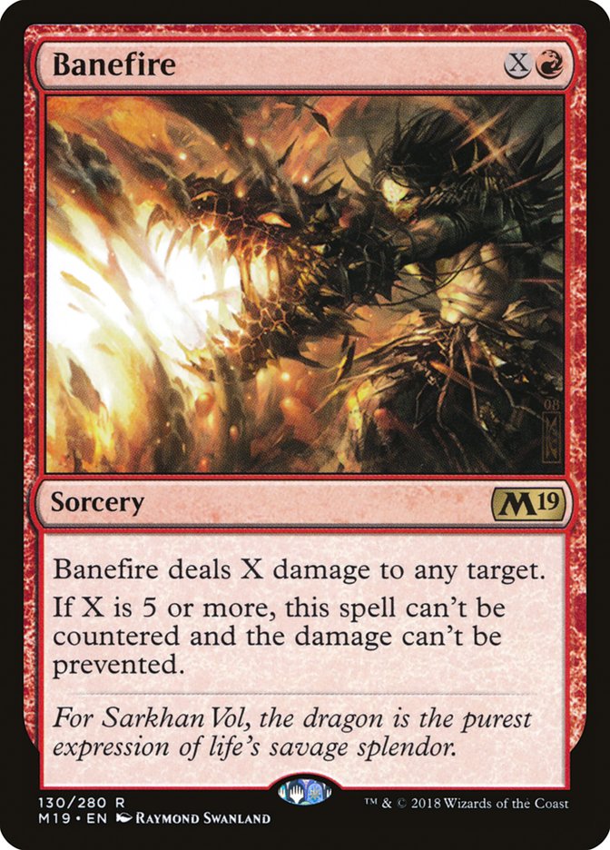 Banefire [Core Set 2019] | Game Master's Emporium (The New GME)