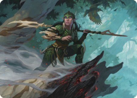 Gwenna, Eyes of Gaea Art Card [The Brothers' War Art Series] | Game Master's Emporium (The New GME)