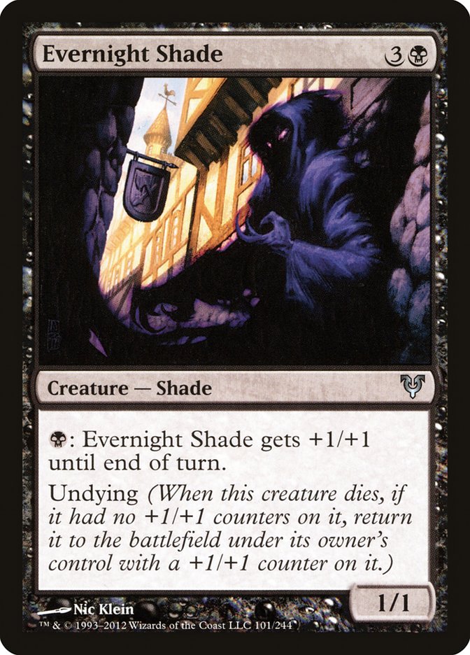 Evernight Shade [Avacyn Restored] | Game Master's Emporium (The New GME)