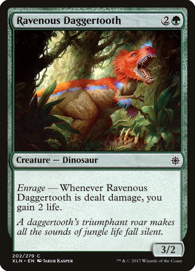 Ravenous Daggertooth [Ixalan] | Game Master's Emporium (The New GME)