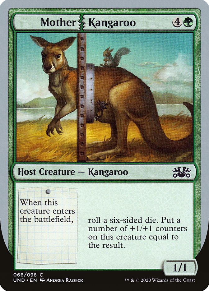 Mother Kangaroo [Unsanctioned] | Game Master's Emporium (The New GME)