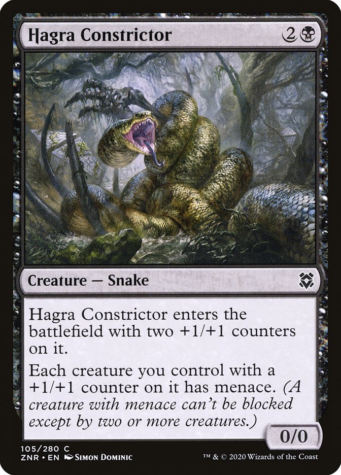 Hagra Constrictor [Zendikar Rising] | Game Master's Emporium (The New GME)