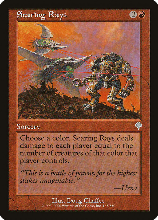 Searing Rays [Invasion] | Game Master's Emporium (The New GME)