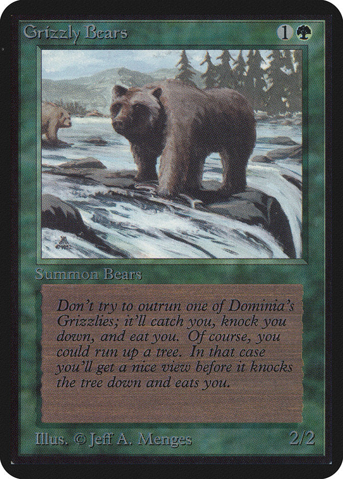 Grizzly Bears [Alpha Edition] | Game Master's Emporium (The New GME)