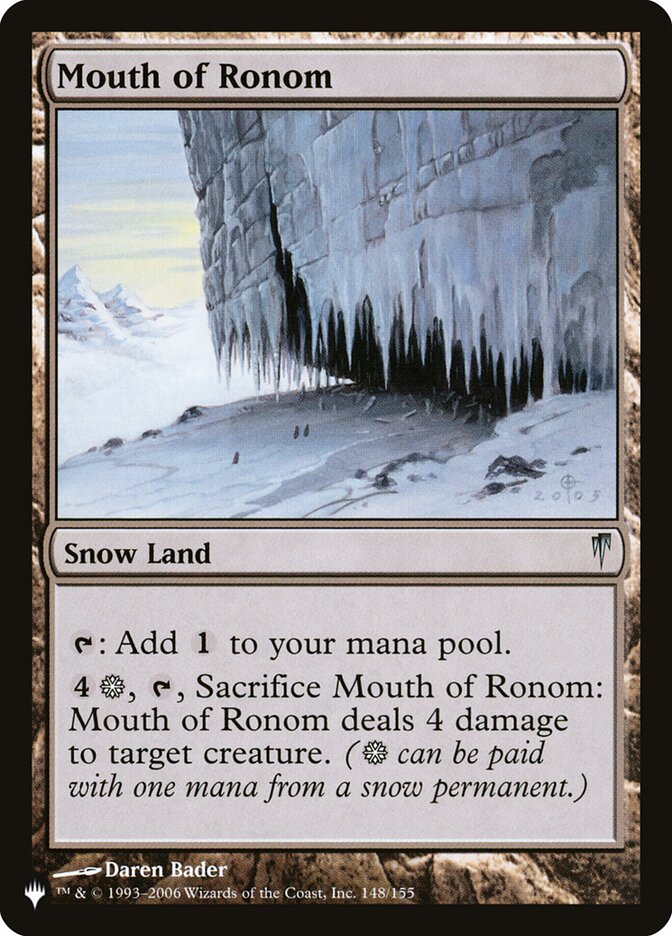 Mouth of Ronom [The List] | Game Master's Emporium (The New GME)