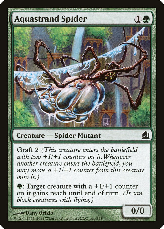 Aquastrand Spider [Commander 2011] | Game Master's Emporium (The New GME)