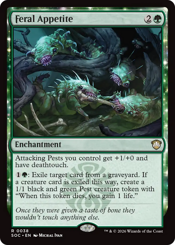 Feral Appetite [Secrets of Strixhaven Commander] | Game Master's Emporium (The New GME)