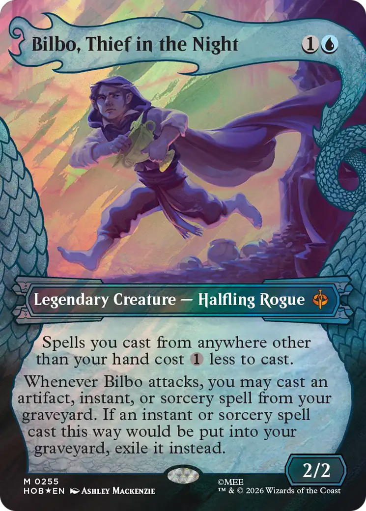Bilbo, Thief in the Night (Showcase) (Surge Foil) [The Hobbit] | Game Master's Emporium (The New GME)