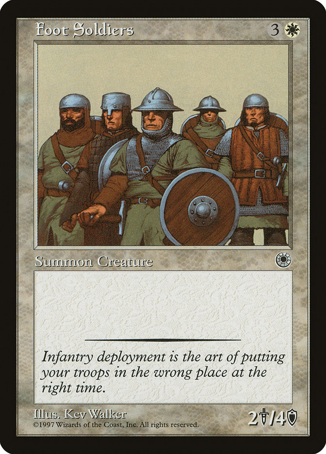 Foot Soldiers [Portal] | Game Master's Emporium (The New GME)