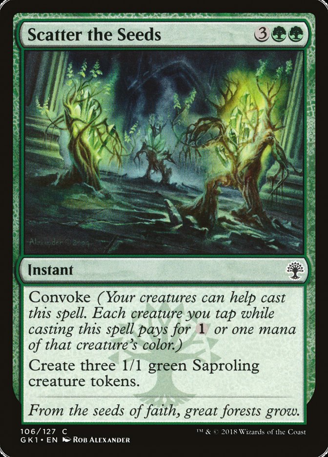 Scatter the Seeds [Guilds of Ravnica Guild Kit] | Game Master's Emporium (The New GME)