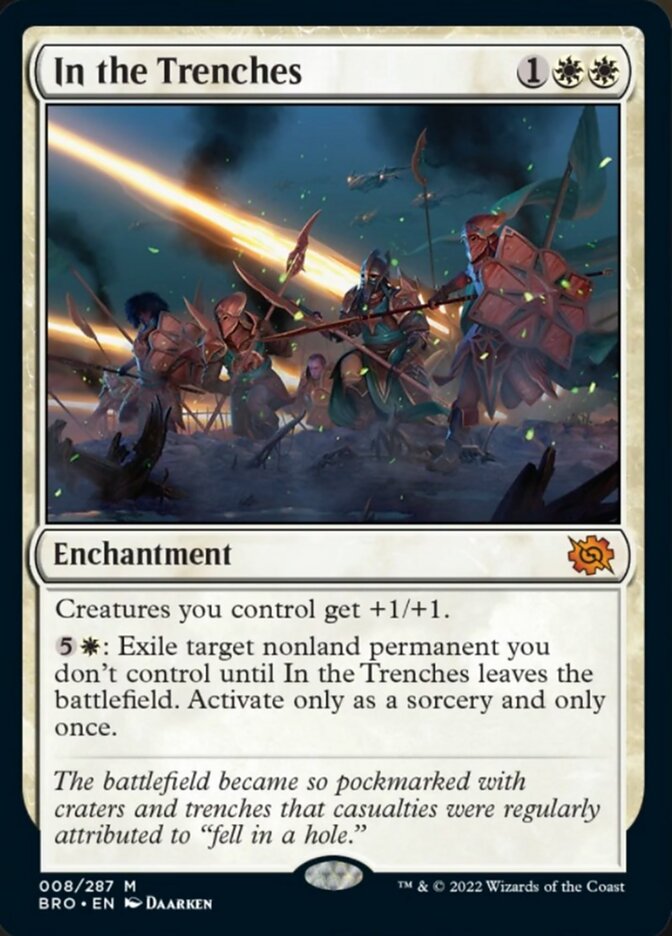 In the Trenches (Promo Pack) [The Brothers' War Promos] | Game Master's Emporium (The New GME)