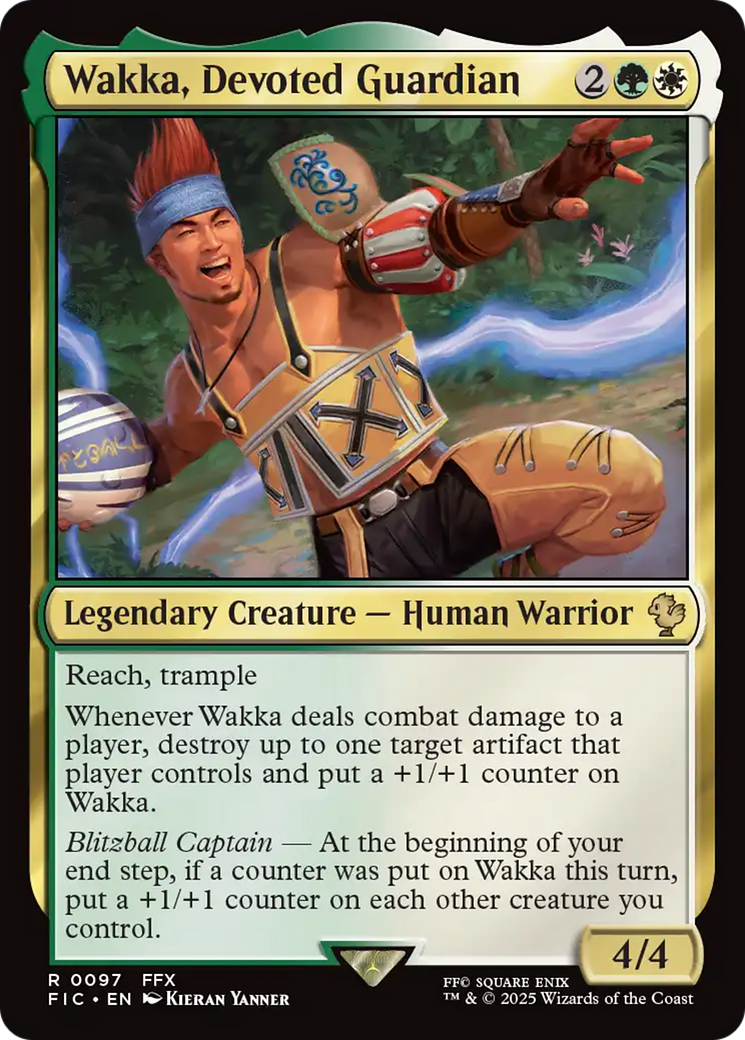 Wakka, Devoted Guardian [FINAL FANTASY Commander] | Game Master's Emporium (The New GME)