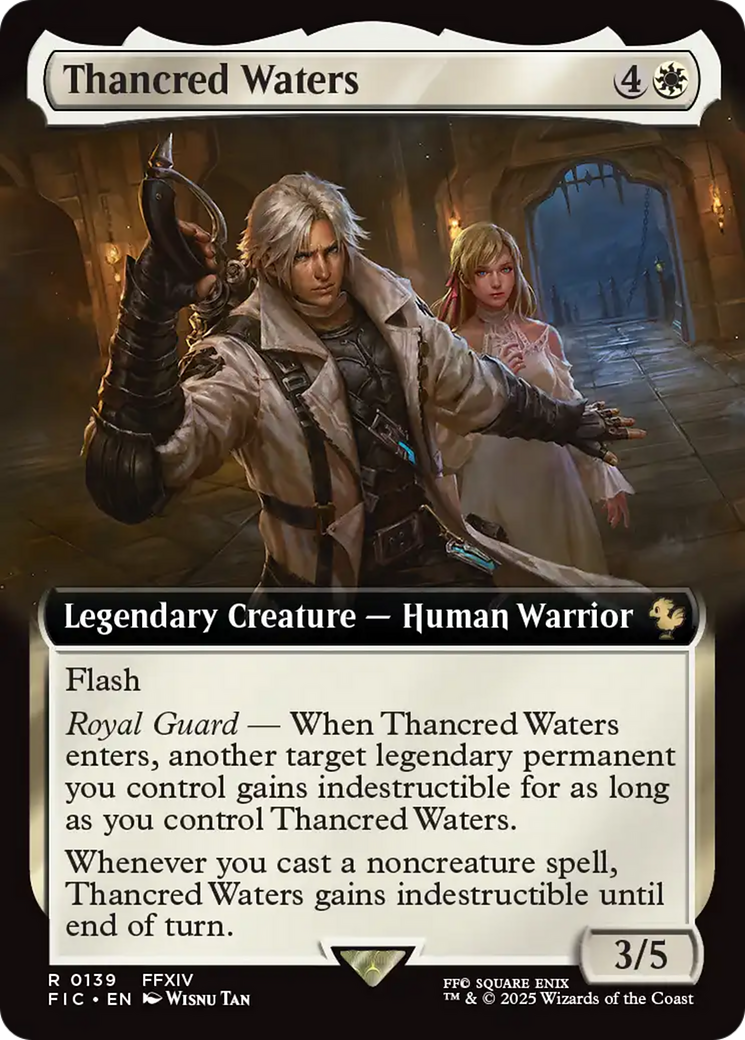 Thancred Waters (Extended Art) [FINAL FANTASY Commander] | Game Master's Emporium (The New GME)