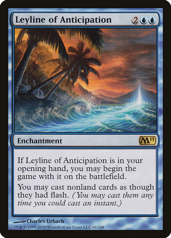 Leyline of Anticipation [Magic 2011] | Game Master's Emporium (The New GME)