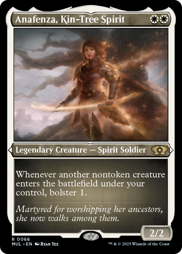 Anafenza, Kin-Tree Spirit (Foil Etched) [Multiverse Legends] | Game Master's Emporium (The New GME)