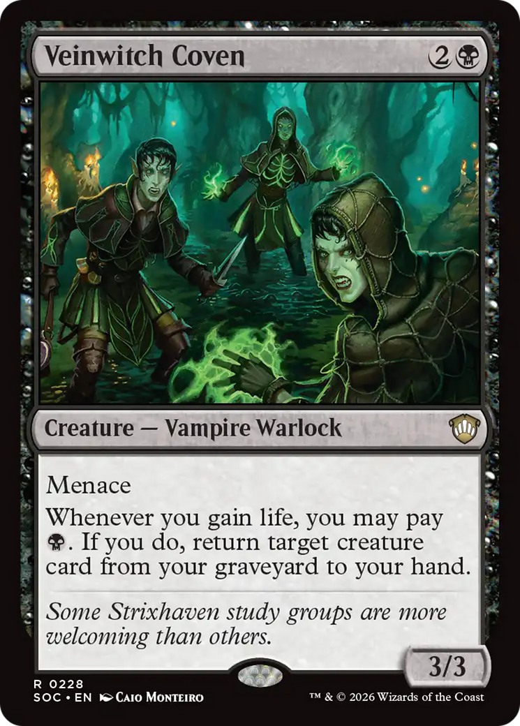 Veinwitch Coven [Secrets of Strixhaven Commander] | Game Master's Emporium (The New GME)