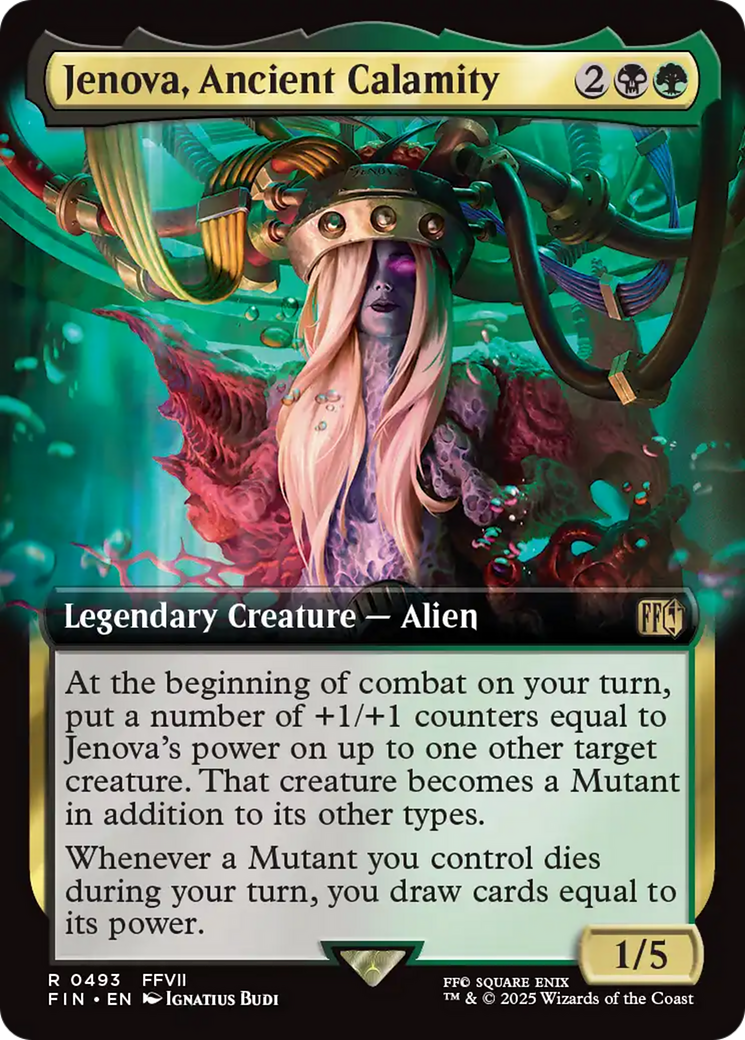 Jenova, Ancient Calamity Art Card [FINAL FANTASY Art Series] | Game Master's Emporium (The New GME)